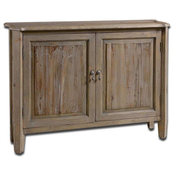 Altair Reclaimed Wood Console Cabinet - Click Image to Close