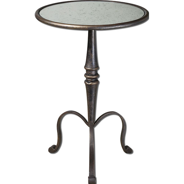 Anais Mirrored Accent Table - Click Image to Close