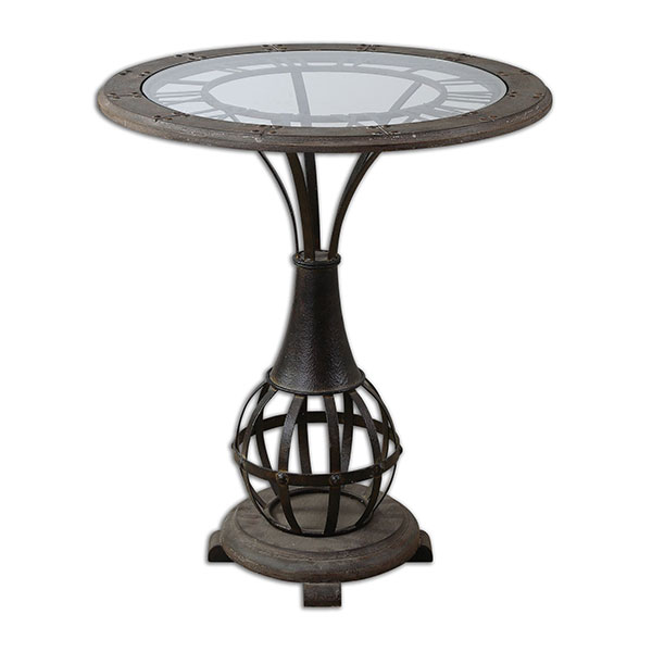 Honi Glass Accent Table - Click Image to Close