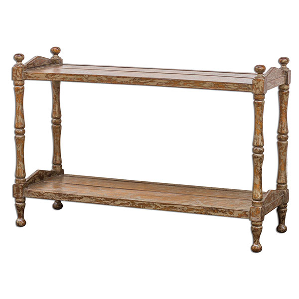 Macaire Wooden Sofa Table - Click Image to Close