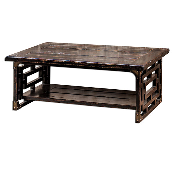 Deron Wooden Coffee Table - Click Image to Close