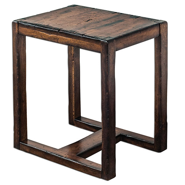 Deni Wooden End Table - Click Image to Close