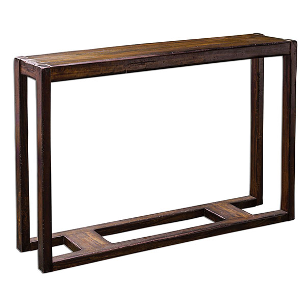 Deni Wooden Console Table - Click Image to Close