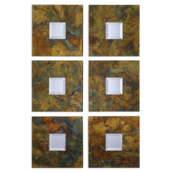 Ambrosia Squares Mirror Set 2 - Click Image to Close