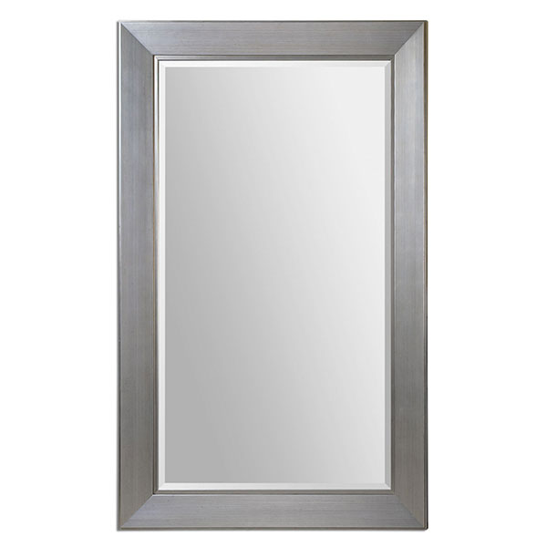 Bronx Large Silver Mirror - Click Image to Close