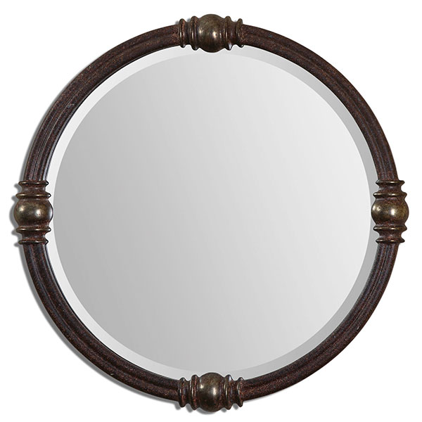 Dinora Round Mirror - Click Image to Close