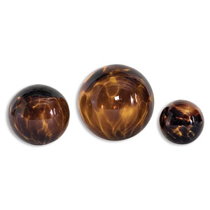 Kameko Glass Spheres, Set/3