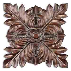 Four Leaves Decorative Wall Plaque