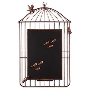 Bird Cage Hanging Chalkboard