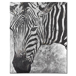 Zebra Knows Hand Painted Art
