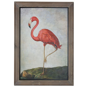 Pink Flamingo Framed Art