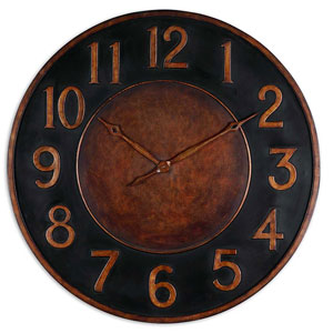 Matera 36" Metal Wall Clock