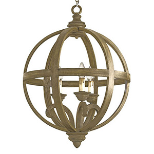 Axel Orb Chandelier, Small