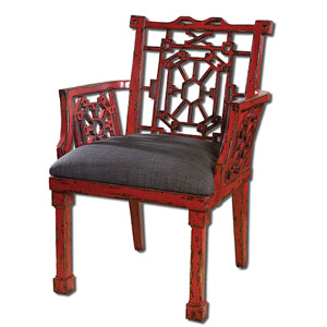 Camdon Red Armchair