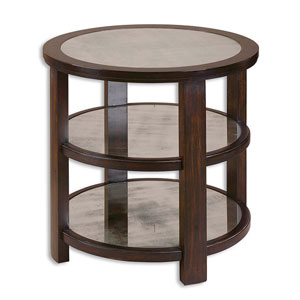 Monteith Mirrored Lamp Table