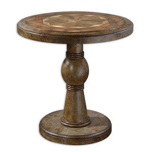 Amaiah Round Lamp Table