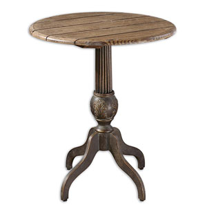 Lina Round Accent Table