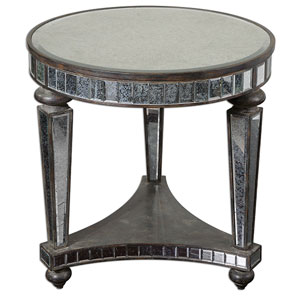 Sinley Mirrored Accent Table